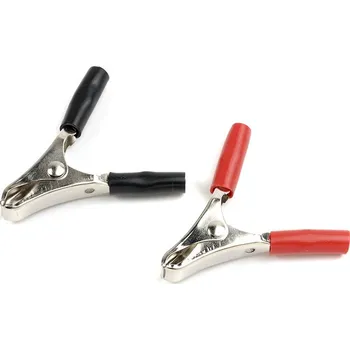 RC náhradní díl Krokosvorky aku malé červená + černá (1 sada)