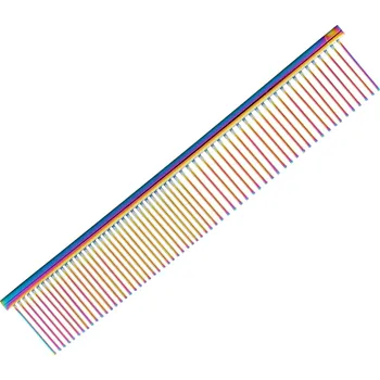 Péče o srst a drápky Profesionální titanový hřeben pro psy a kočky GRZ129A