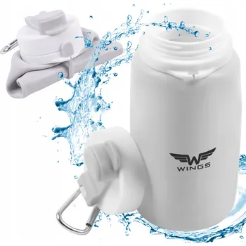 Láhev WINGS CESTOVNÍ láhev na vodu MĚKKÝ lahev na pití skládací SOFT FLASK 550 ml