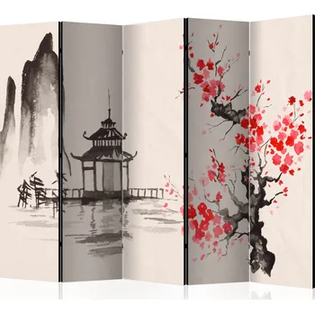 Paraván Paraván - Senseiova bouda II Velikost: 225x172 cm, Provedení: Jednostranný