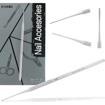 Rýček kopýtko dlátko pusher ostré na úpravu kůžiček manikúra pedikúra salon SPA nerezová ocel IM-1500