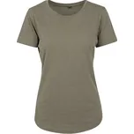 Build Your Brand Dámské triko BY057 Olive XS