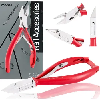 Nůžky na nehty nůžky na nehty kosmetické nůžky manikúra salon SPA IM-957-14-RED