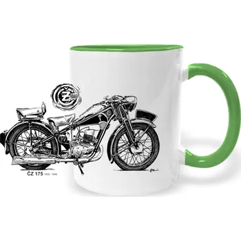 Hrnek - ČZ 175 Barva: Zelená