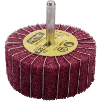 Brusný kotouč Kotouč z korundového brusného rouna na stopce, O 60x25x6mm EXTOL PREMIUM