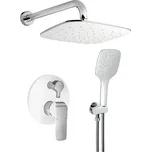 NOVASERVIS - Sprchová sada podomítková, bílá-chrom SADA38050R,1
