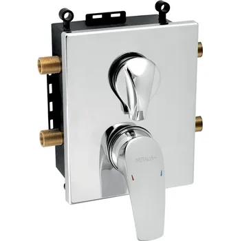 NOVASERVIS - Podomítková baterie s boxem 2 vývody BOX57052R,0