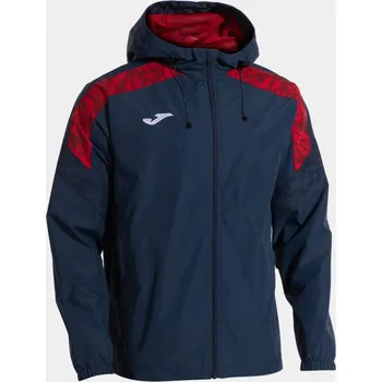 Pánská větrovka JOMA CHAMPIONSHIP VIII ŠUSŤÁKOVÁ BUNDA PÁNSKÁ - Tmavě modrá, Červená - velikost 2XS
