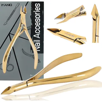 Nůžky na nehty nůžky na nehty kosmetické nůžky manikúra salon SPA IM-911B-4-GOLD