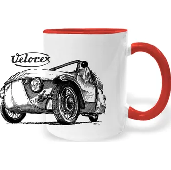 Hrnek - Velorex Barva: Červená