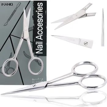 Nůžky na nehty kůžiček rovné čepele kosmetický manikúra pedikúra ocelový salon SPA IM-1106