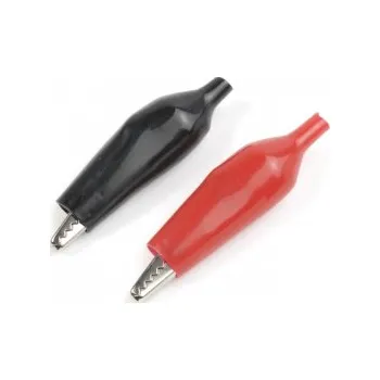 RC náhradní díl Krokosvorky malé červená + černá (1 sada)