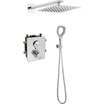 NOVASERVIS - Sprchová sada podomítková termostatická ECO chrom SADAECO52RT