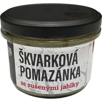 Rostlinná pomazánka Řeznictví Čejka Škvarková pomazánka se sušenými jablky