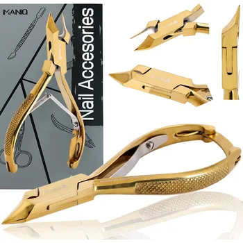 Nůžky na nehty nůžky na nehty kosmetické nůžky manikúra salon SPA IM-982-5,5-GOLD