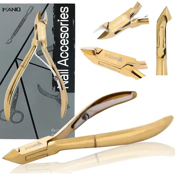 Nůžky na nehty nůžky na nehty kosmetické nůžky manikúra salon SPA IM-913-4-GOLD