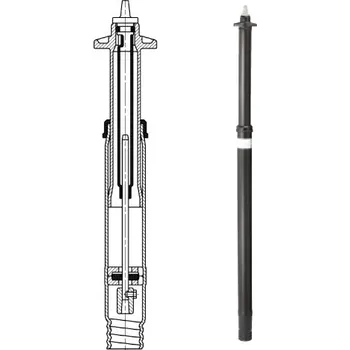 Vodovodní potrubí Souprava zemní teleskopická Hawle 3/4"-2" 1,8–2,5 m pro domovní přípojky se šroubovým napojením