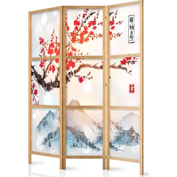 Paraván Japonský paraván - Styl: Hora Fuji Velikost: 135x172 cm