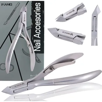 Nůžky na nehty nůžky na nehty kosmetické nůžky manikúra salon SPA IM-913-4-SLV-MAT