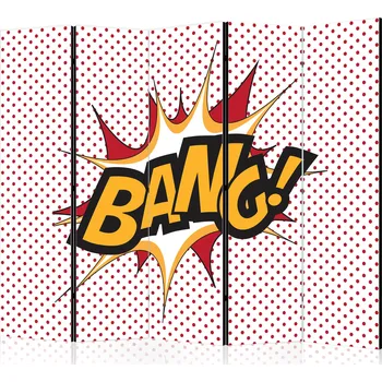 Paraván Paraván - BANG! II Velikost: 225x172 cm, Provedení: Jednostranný