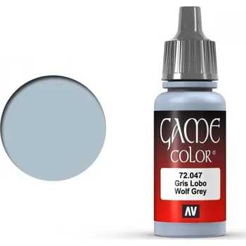 Modelářská barva Vallejo Game Color 72047 Wolf Grey (17 ml)