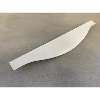 Nábytkové kování Úchytka hranová GAMET UA110 délka 346 mm, bílá matná