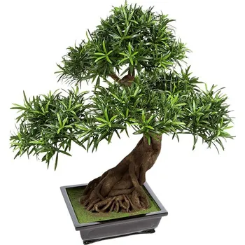 umělá květina Nieuwkoop europe Umělá bonsaj podocarpus 80 cm