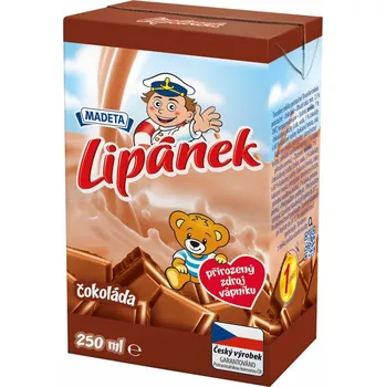 Mléko Madeta Lipánek mléko čokoládové 1,3 %
