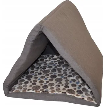 Pelíšek pro psa Pelíšek pro psa v odstínech šedé 60 cm x 60 cm