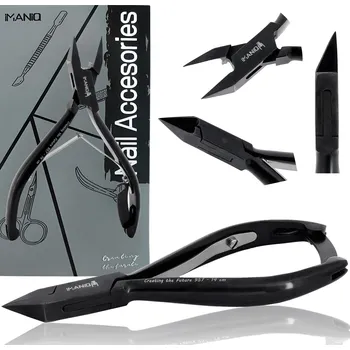 Nůžky na nehty nůžky na nehty kosmetické nůžky manikúra salon SPA IM-957-14-BLACK