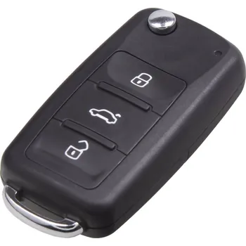 Náhr. klíč pro Škoda, VW, Seat, 3tl., 434MHz, 5K0 837 202 BH, 5K0 837 202 DH