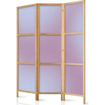 Paraván Japonský paraván - Komplexní gradient: Gradientní kompozice v nostalgických barvách Velikost: 135x172 cm