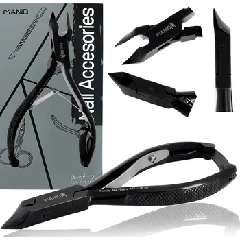 Nůžky na nehty nůžky na nehty kosmetické nůžky manikúra salon SPA IM-982-5,5-BLACK
