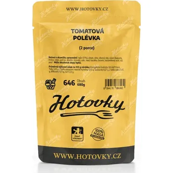 Hotové jídlo Hotovky Tomatová polévka (2 porce)