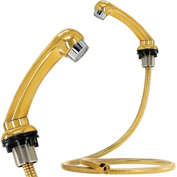 Rukojeť pro stříkací hadici kadeřnického salonu E03-WP049-GOLD E03-WP049-GOLD