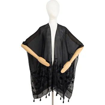 Šátek Art Of Polo Dámský pareo šátek Rodaba černá One size