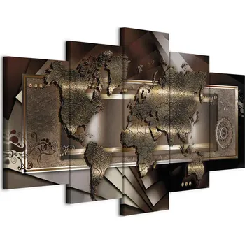 Obraz Obraz - Kaštanová mapa Velikost: 100x50 cm, Provedení: Standard