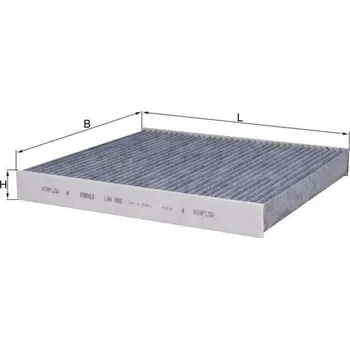 Ventilátor topení a klimatizace Filtr, vzduch v interiéru KNECHT 72345049