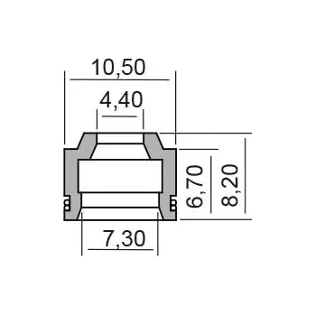Těsnění motoru Gufero RMS 100669240 ventilový stonek HONDA ANF 125 Innova 2003-2012