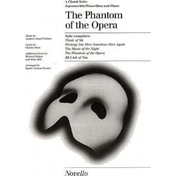 The Phantom Of The Opera Choral Suite (noty na sborový zpěv SATB, klavír)