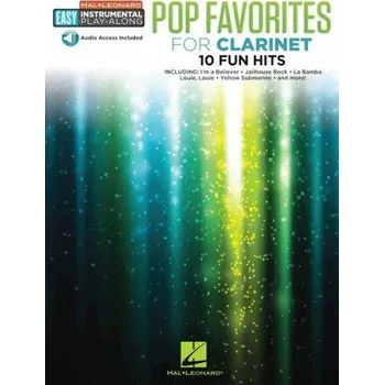 Easy Instrumental Play-Along: Pop Favourites (noty na klarinet) (+audio)