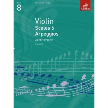 ABRSM: Violin Scales & Arpeggios - Grade 8 (2012) (noty na housle)