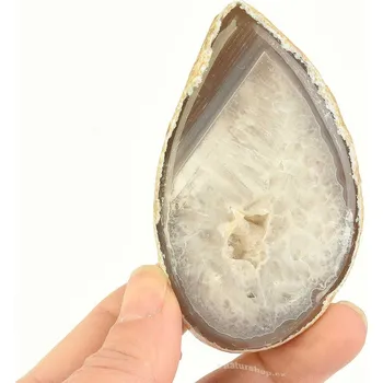 Přírodní kámen Geoda s dutinou z achátu 171g (Brazílie)