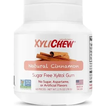 Cukrovinka Xylichew žvýkačky skořicové 60 ks