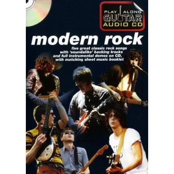Play Along Guitar Audio CD: Modern Rock (tabulatury, noty, kytara) (+CD)