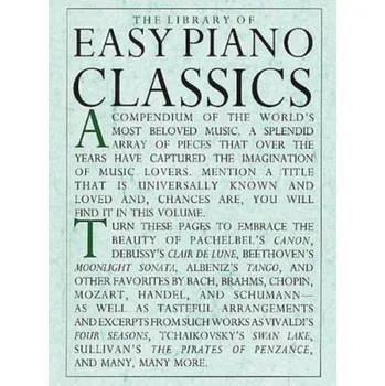 Library of Easy Piano Classics (noty na snadný klavír)