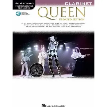 Instrumental Play-Along: Queen (noty na klarinet) (+audio)
