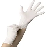 Rukavice latexové, nepudrované, velikost L, bílé, 100 ks
