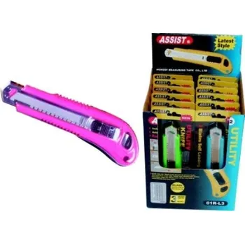 Pracovní nůž VEN Nůž odlamovací 18mm ASSIST 01R-L3