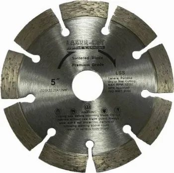 Řezný kotouč Kotouč diamantový řezný 150x22,2x12mm L SS LASER CUT